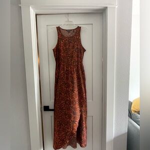 Toad and Co. Floral Sleeveless Maxi Dress. Size M. EUC